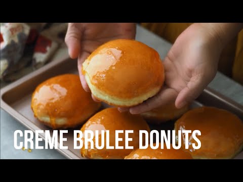 Creme Brulee Donuts