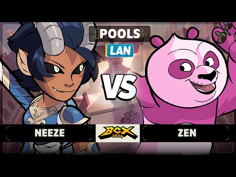 Neeze vs Zen - Pools - Brawlhalla World Championship 2024 - LAN 1v1