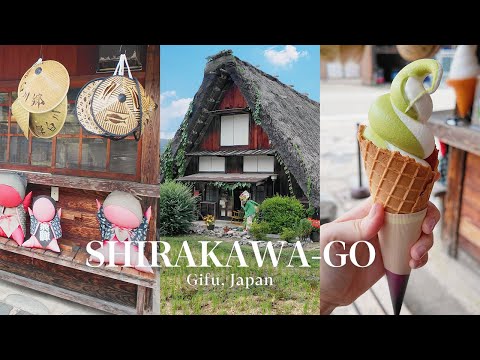 Countryside Japan | Shirakawago day trip🍃 | Where Traditional Japan Lives On | JAPAN VLOG