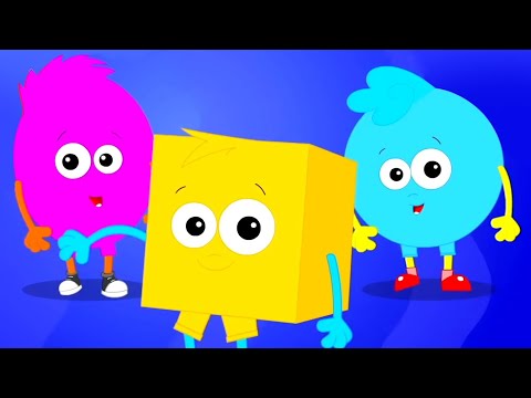 Shapes Song, We Are Shapes and Fun Learning Videos for Children