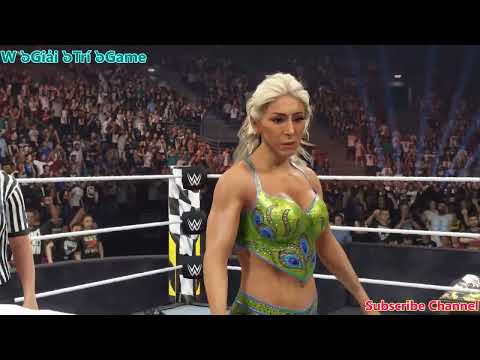 WWE 2K24 CHARLOTTE FLAIR VS. RHEA RIPLEY #shorts