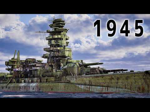 What Did Japanese Battleship Nagato Look Like in Its Final Days?