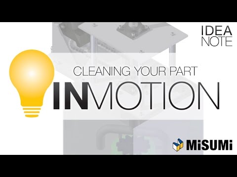 Cleaning A Part | MISUMI InCAD LIBRARY: IN MOTION | MISUMI USA