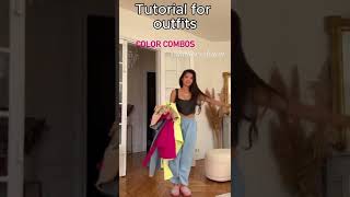 Tutorial for outfits 💄👗#viral  #howto #tutorial #subscribe #fashionfiesta #shorts #stylesecrets