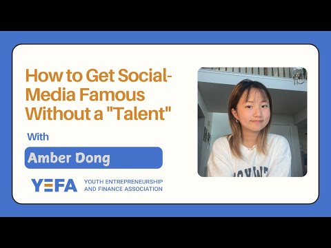 How to Get Social-Media Famous Without a "Talent"