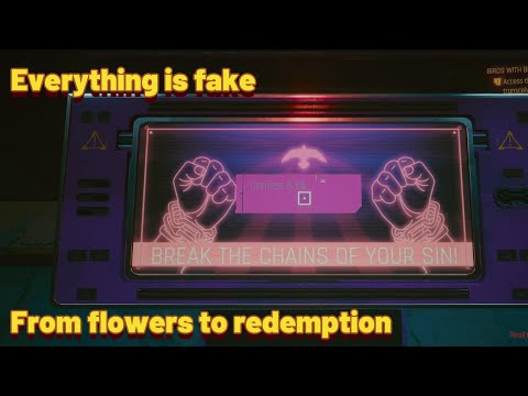 Everything is fake in NC,  even redemption and flowers