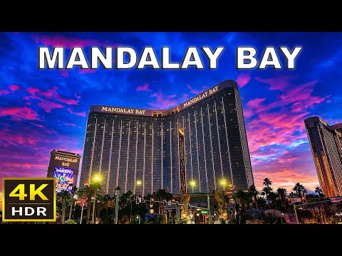 [4K HDR] Mandalay Bay Las Vegas Walking Tour | Feb 2024