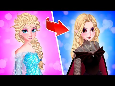 Elsa Become a Vampire! Original Sad Story