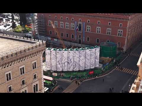 Videonews Linea C: inaugurato il progetto "Murales, arte contemporanea in metro"