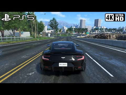 New York City to Los Angeles | Aston Martin Vanquish | The Crew 2 Gameplay (PS5 4K 60FPS)