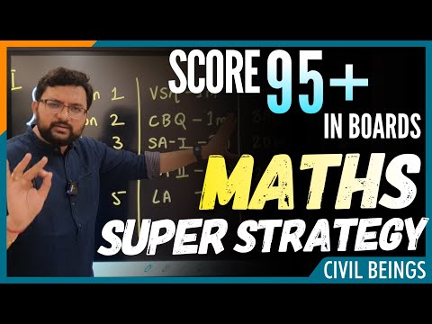 How to Study Maths For Class 12 & 10 | Guaranteed 95% With These Tips | Best Plan & Strategy