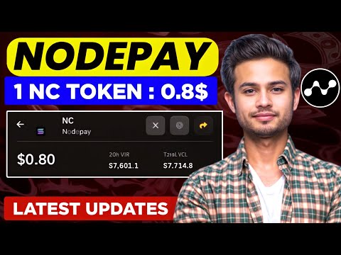 Nodepay $NC Token Pre-Market Start - 🔥 NodePay Airdrop Good Update | Get 100 NC = $80 🚀 |