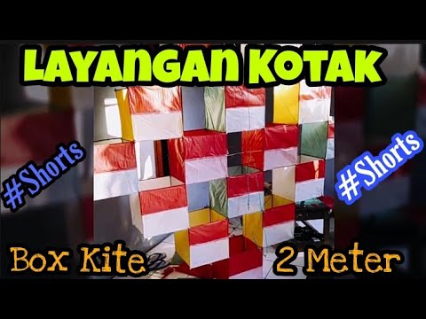 Box Kite | Layangan Kotak #Shorts