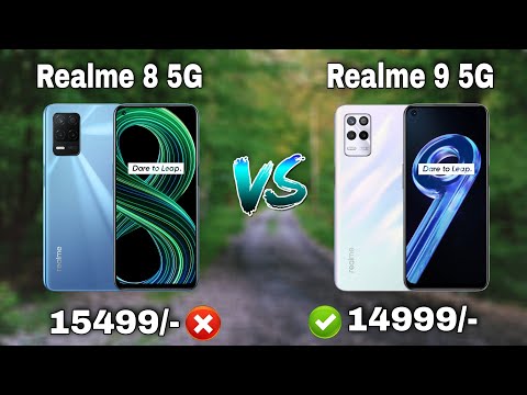 Realme 9 5g vs Realme 8 5g comparison | who is the best #mobile