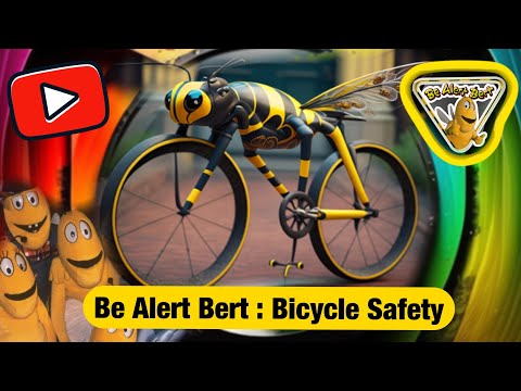 🚴‍♂️🐝 A Beecycle Built for Two: Top Bicycle Safety Tips Bee Safety Bee Bert, Safety Tips