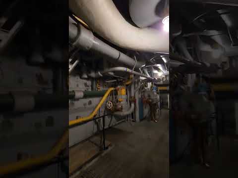 Kitchen and Engine Area inside the USS Battleship #america #reels #shortsfeed #shorts