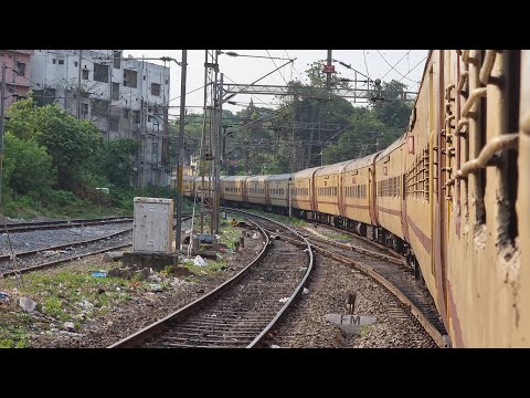 HYDERABAD To CHENNAI | Full Train Journey 12604/Hyderabad - MGR Chennai Central SF Express 4k HD