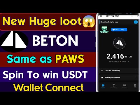 BETON Bot | BETON Airdrop | BETON Wallet Connect | BETON Listing date