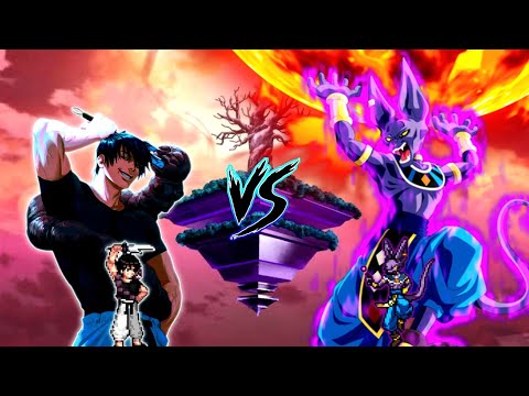 Toji Fushiguro V4 (Inseph) (New) VS Lord Beerus V5 JXM in Jump Force Mugen