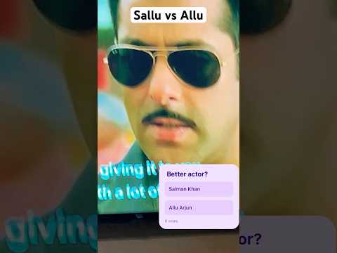 Allu Arjun v/s Salman Khan #hindidubbedmovies #hindimovie #southmoviehindidubbed