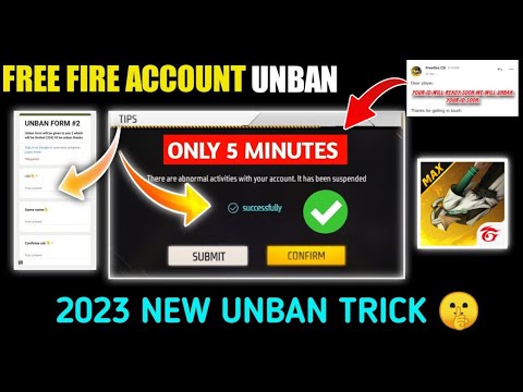 How To Recover Free Fire Suspended Account | FF Suspended id Recover 100% | FreeFire id Unban Trick