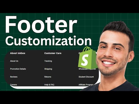 Edit the Footer on Your Shopify Store | Tutorial 2025  ✏️