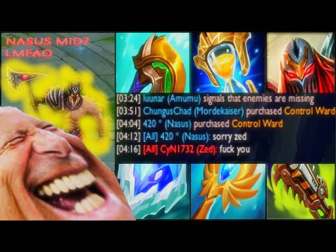 I made this Zed player cry