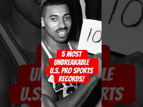 5 Most UNBREAKABLE Pro Sports Records in U.S. History