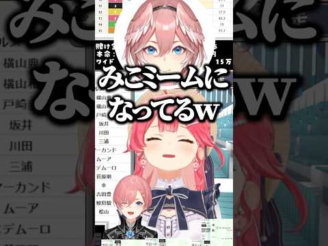 ルイ姉とみこち合計161万マイナスの会話ｗ【ホロライブ切り抜き/さくらみこ/鷹嶺ルイ/SakuraMiko/TakaneLui/有馬記念】