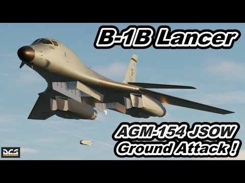 Rockwell B-1B Lancer JSOW Ground Attack Russian Air Force S-300 SA-10 Grumble SAM Destroy DCS World