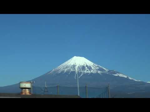 東海道新幹線で快晴の時しかしない富士山のアナウンス