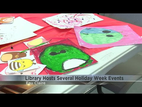 Eau Claire library hosts several holiday week events