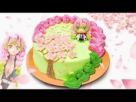 鬼滅の刃 みつりちゃん春の三つ編みケーキ作り🌸