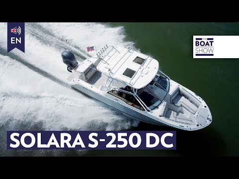 SOLARA S-250 Dual Console - Walk Around Motor Boat Review - The Boat Show