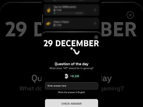 Dropee Question of the day Code Today 29 December | Dropee Question of the day Code | Dropee Code