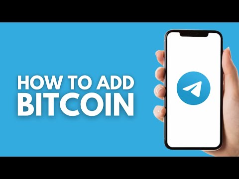 How to Add Bitcoin in Telegram Wallet - Step by Step