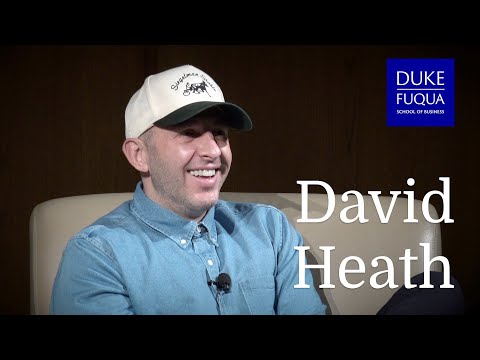 Distinguished Speakers Series: David Heath, Bombas