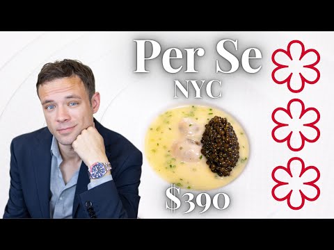 Eating at Per Se. NYC. 3 Michelin Stars. An Amazing 9 Course $390 Tasting Menu