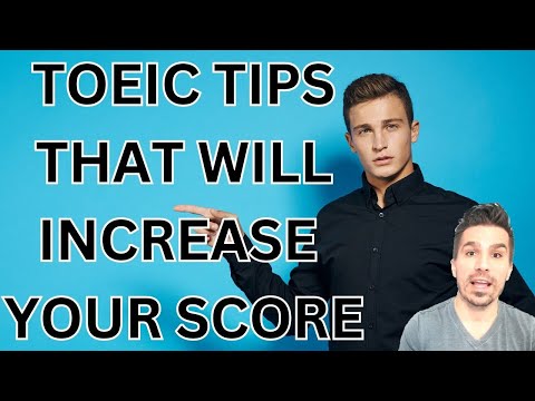 Your TOEIC score can INCREASE!  Tips to answer 3 difficult questions + 5 key adjectives.  #passtoeic