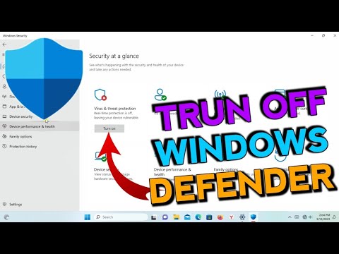 How To Disable Windows Defender | Trun Off Windows 11 Defender