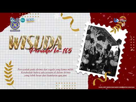 Wisuda Universitas Udayana ke-165