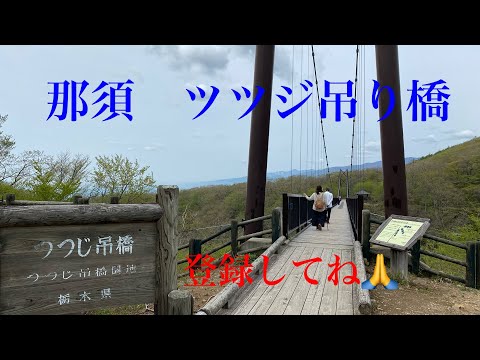 那須高原観光　ツツジ吊り橋