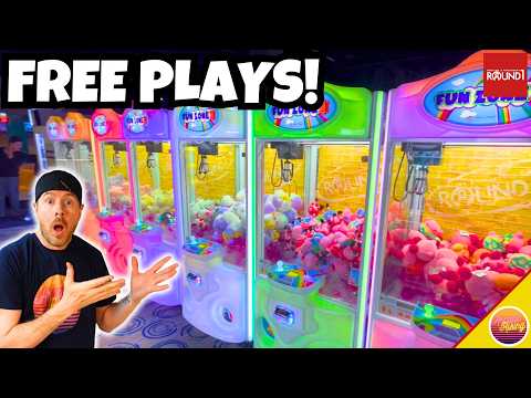 FREE Claw Machine Plays, Cute New Prizes, and Dance Magic at Round 1