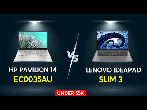 HP PAVILION 14 EC0035AU VS LENOVO IDEAPAD SLIM 3 | AMD RYZEN 5 5500U REVIEW