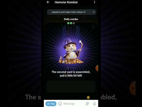 Hamster Kombat Combo Card today 31th|| #Shorts # Viral Shorts