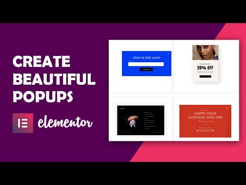 HOW TO CREATE A POPUP USING ELEMENTOR