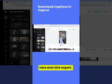 Effortlessly Download Captions in CapCut: Export SRT & Text Files Fast!