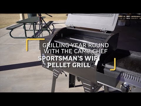 Year Round Grilling with the Camp Chef Sportsmans WiFi Pellet Grill