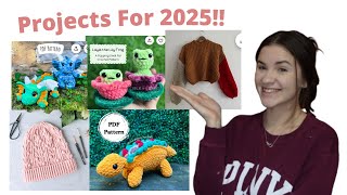 Crochet Projects I Want To Make In 2025!!