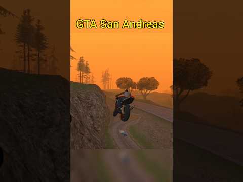 MAGNIFICENT CJ BIKE STUNT PT 481 GTA SAN ANDREAS #gtasanandreas #shorts